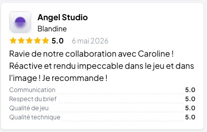 Avis client UGC : Angel Studio, 5 sur 5